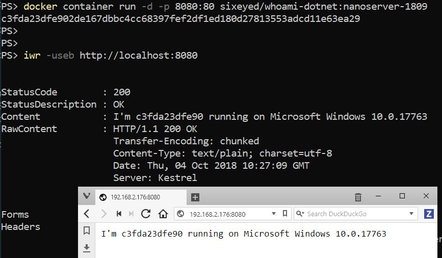 Getting Started With Docker On Windows Server 19