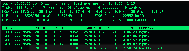 CPU performance of Nginx reverse proxy