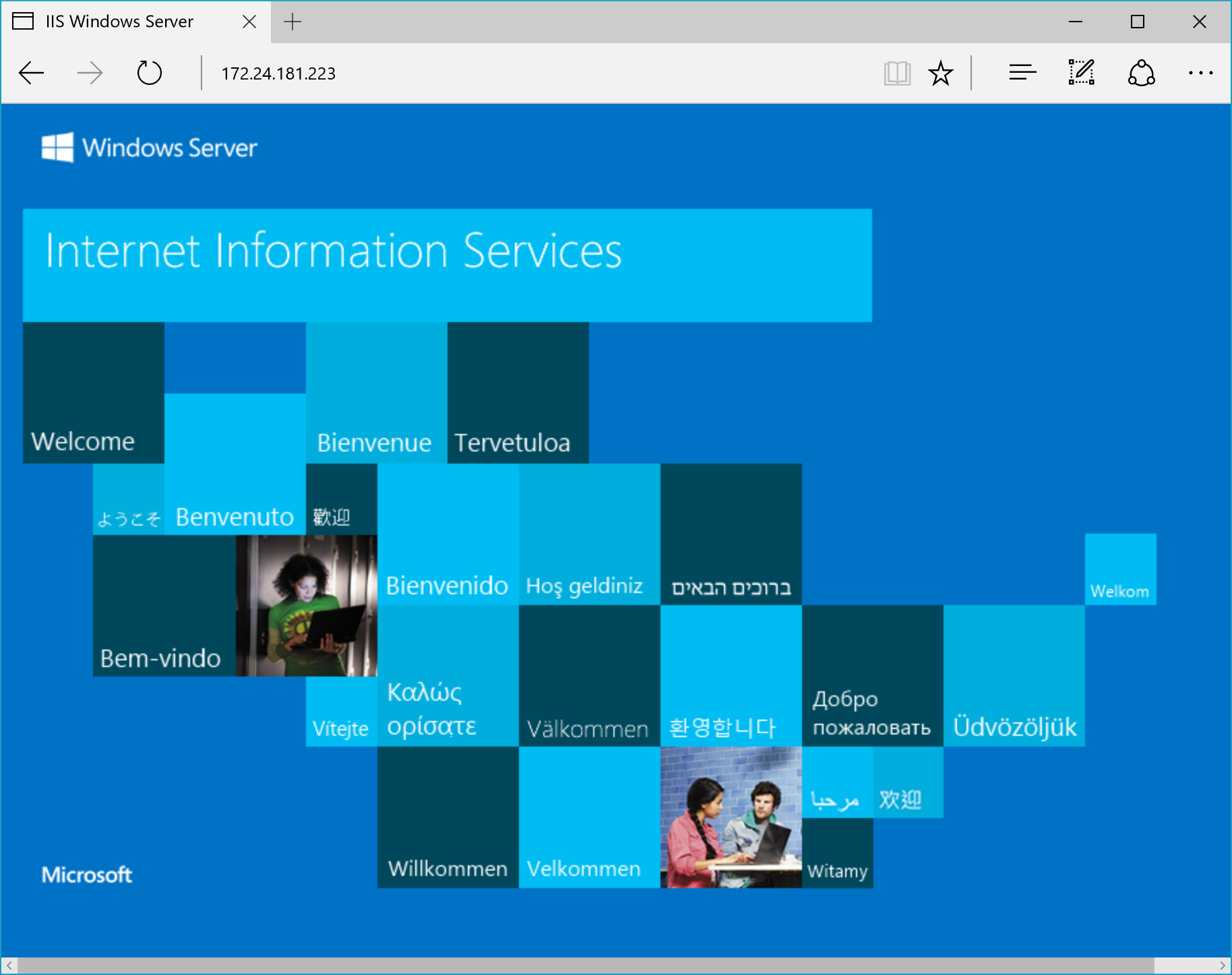 Docker NAT in Windows