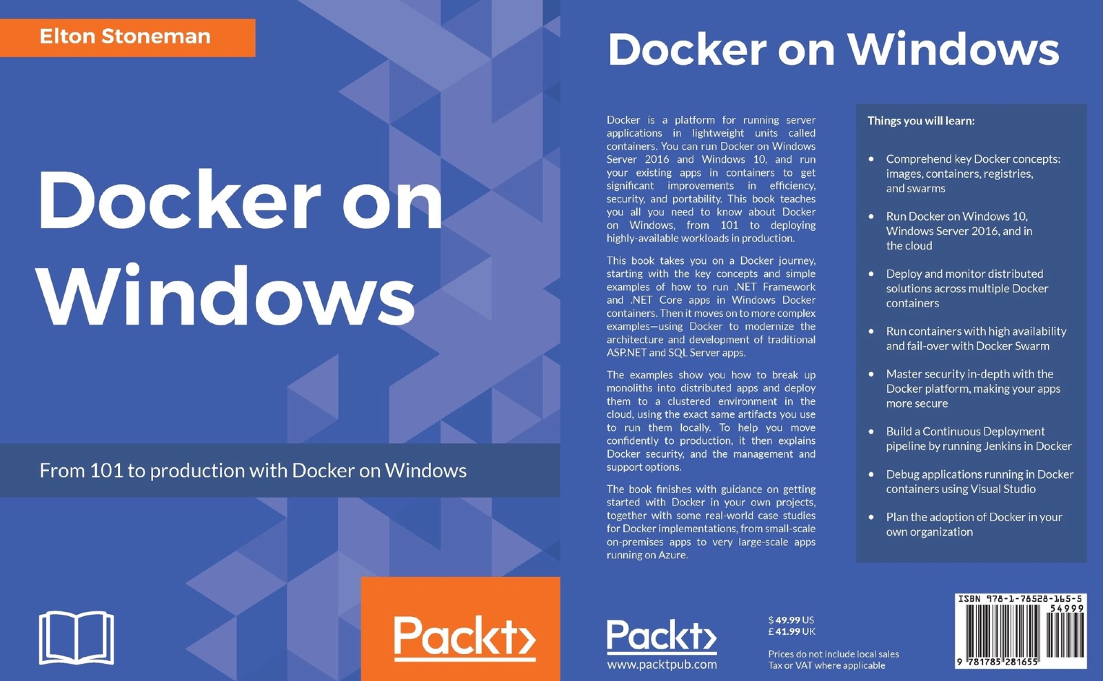 Docker on Windows: the book, by Elton Stoneman